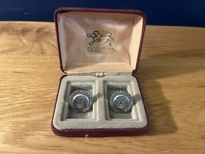 STYLISH CUFFLINKS VINTAGE ELIZABETH DUKE - Picture 1 of 5