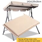 Easily Install Greenbeige Swing Top Cover Canopy On Your Patio Swing Chair