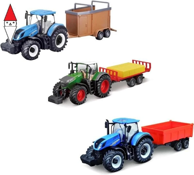MODELLINO STATICO BBURAGO 18CM FARMLAND - NF TC5.90 COMBINE HARVESTER - Immagine 1 di 1