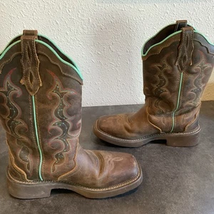 Justin Gypsy Women's Western Boots Size 8B - Picture 1 of 7