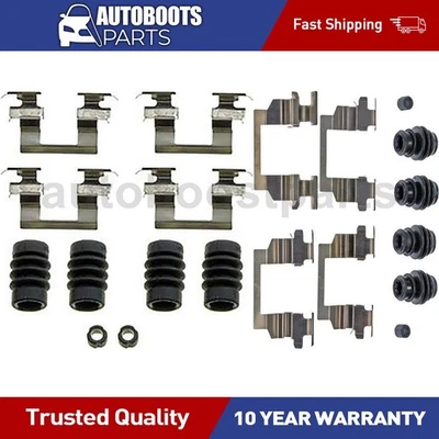 Kit de herrajes de freno de disco delantero trasero para Chevrolet Malibu 2004-2006 Foto 1 de 4