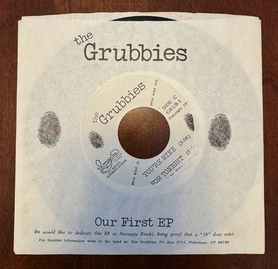 THE GRUBBIES 1980 New Haven punk/pop band OUR FIRST EP - Excellent - RARE - Image 1 of 3