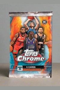 TOPPS Chrome NBL 2024/2025 Basketball Trading Cards - Hobby Breaker Box - Bild 1 von 8