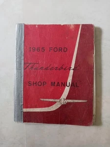 Ford Thunderbird 1965 manual de taller (faltan piezas 1, 16 y 17) - Imagen 1 de 7
