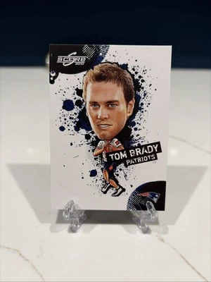 Tom Brady 2010 SCORE #18 BIG HEAD NFL PLAYERS INVEST GOAT HOF MVP TB12 - Image 1 of 2