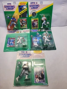Lot 5 NFL Startaufstellung 90 97 98 Bo Jackson RC Oakland Raiders Sanders Brunell - Bild 1 von 13