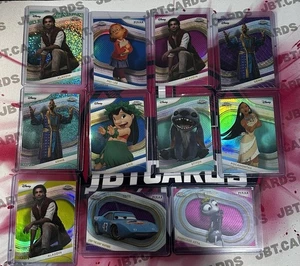 Topps Disney Chrome 2025 Numbered Bundle x11 Inc Stitch, Lilo, Genie, Pocahontas - Picture 1 of 6