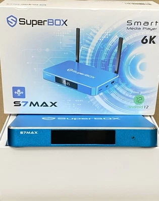 🔥 NEW RELEASE 2026 SUPERBOX S7 MAX - Better Than S6 Max, Ultra, 1-2 DAY SHIP🔥 - Image 1 of 4