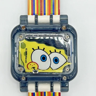 Reloj Burger King Vintage Bob Esponja Pantalones Cuadrados Foto 1 de 4