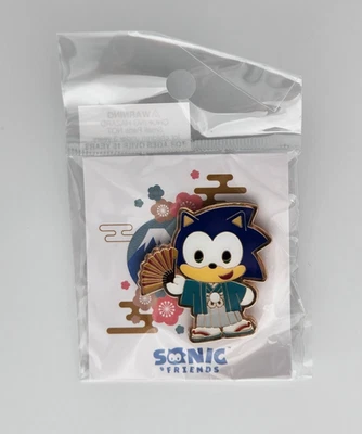 Sonic the Hedgehog Kimono Enamel Pin Limited Edition SEGA Official NEW - Image 1 of 2