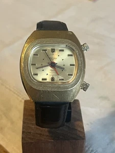 Vintage Sikura Signal Alarm Uhr 1243-21 Gold Version - Bild 1 von 12