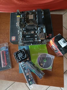 BUNDLE AMD FX 8320 - ASROCK 990FX EXTREME3 - GSKILL 2X4 DDR31600 - Foto 1 di 6