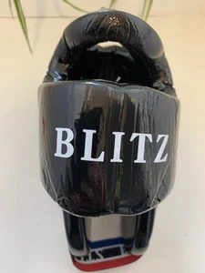 BLITZ Martial Arts Protective Head Guard - Dipped Foam - Black - Medium - Picture 1 of 4