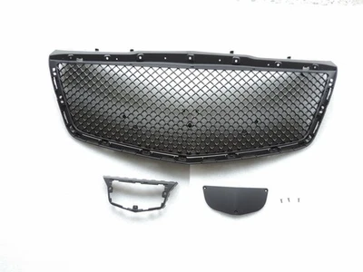 [US] For 2015 2016 2017 2018 Cadillac CTS Matte Black Mesh Upper Grille Foto 1 de 4