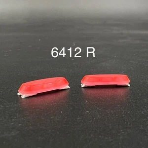 2 Pack 1/64 Red Federal Signal Vista Lightbar Greenlight Police Car Sheriff Fire - Picture 1 of 6
