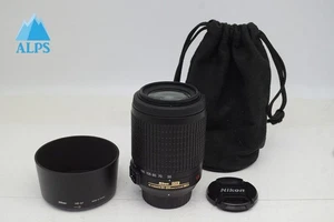 Nikon AF-S DX NIKKOR 55-200mm F4-5.6G ED VR Lens for F Mount w/ Hood #251021ag - Picture 1 of 11