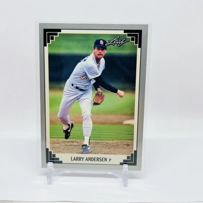 1991 Leaf #407 Larry Andersen - Image 1 of 2