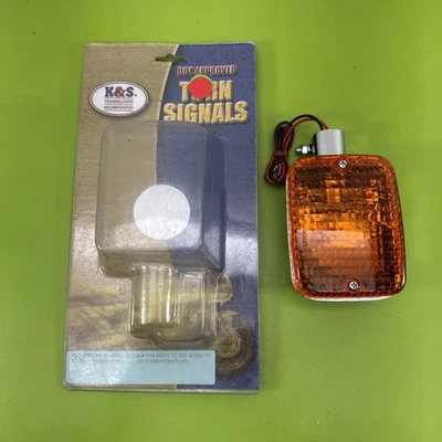 K&S Technologies - 25-4065 - DOT Approved Turn Signal, Amber XS-1100 Xj750J - Image 1 of 4