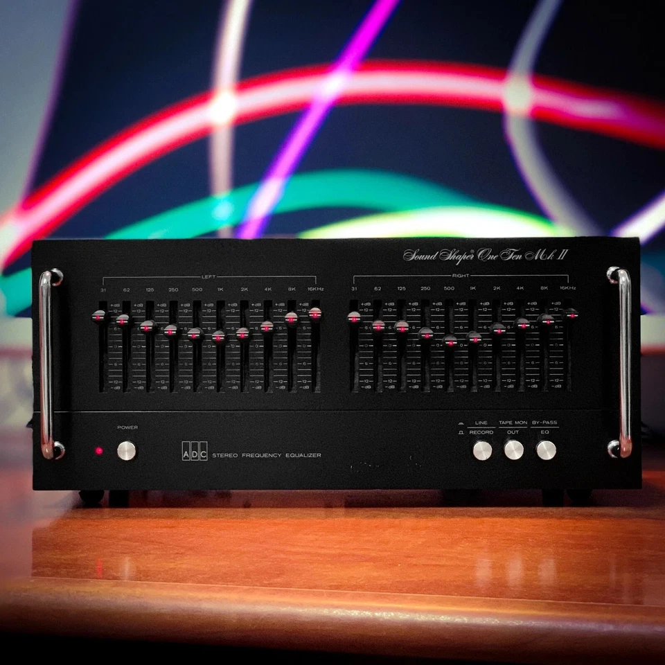 ADC SS-110 MKII 🌈RaRe🌈 Vintage Stereo Graphic Equalizer - Image 1 of 4