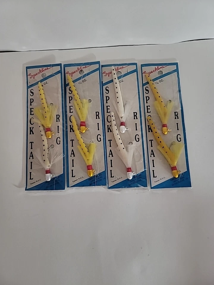 Lote De Colección De 4 Plataforma Speck 1/8 Oz. Paquetes nuevos de oro amarillo y plata blanca  Foto 1 de 4