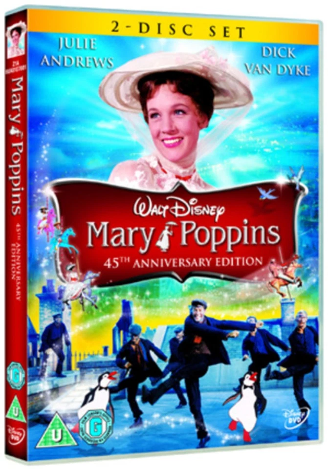 Mary Poppins (DVD) Ed Wynn Arthur Treacher Elsa Lanchester Matthew Garber - Image 1 of 1