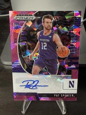 Panini Pat Spencer 2020-21/99 Auto RC Warriors rosa helado Foto 1 de 2