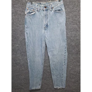 Vintage Levis 13512 0291 Light Wash Denim Jeans Damen Größe 9 Mom Jeans - Bild 1 von 21