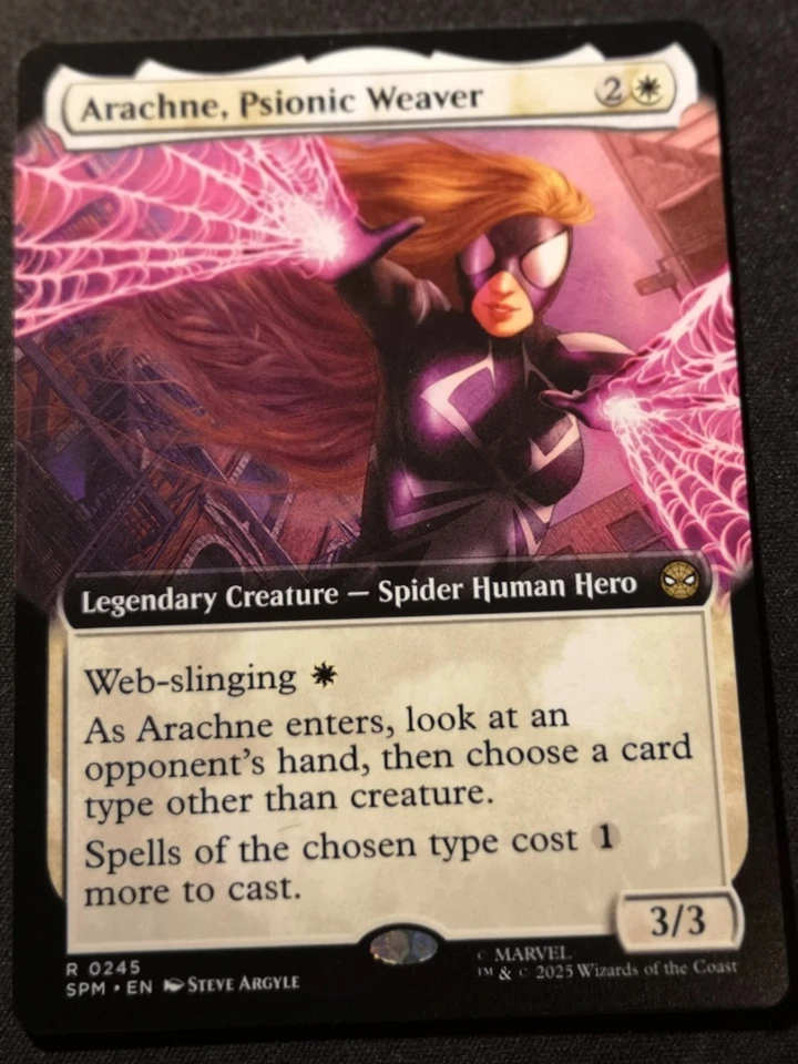 Arachne, Psionic Weaver - Extended Art - SPM - MTG - EN - NM - 0245 - Image 1 of 1