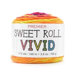 Premier Yarn Sweet Roll Vivid 3 Pack “Lava Lamp" - Picture 1 of 2