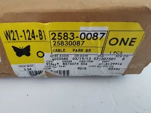 Genuine GM Rear Passenger Side Parking Brake Cable Assembly 25830087 - Picture 1 of 5