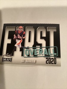 JOE BURROW 2023 Leaf Draft FIRST OVERALL #10 LSU/BENGALS 