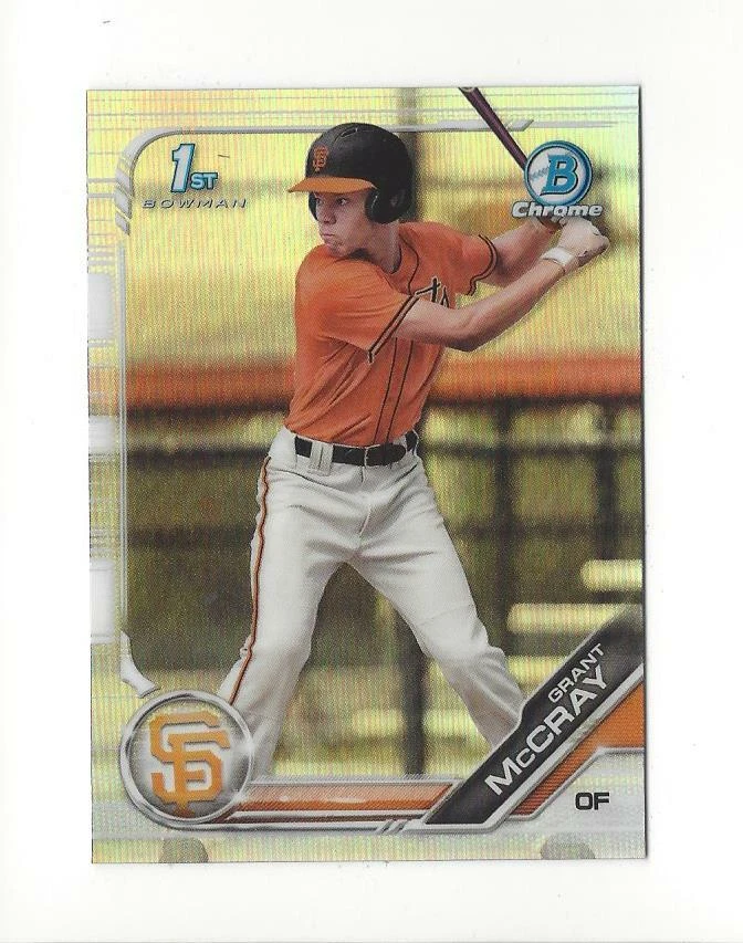 2019 Bowman Chrome Draft Baseball Prospects Refractor Singles - You Choose - Image 1 of 1