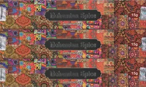 "Bohemian Spice" 3 Packets Kamini Masala Incense Sticks 3x15g ॐ - Picture 1 of 2
