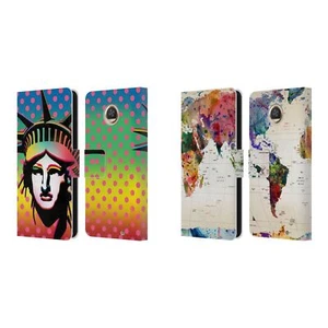OFFICIAL MARK ASHKENAZI POP CULTURE LEATHER BOOK WALLET CASE FOR MOTOROLA PHONES - Picture 1 of 8