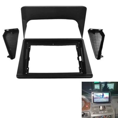 9Inch Car Radio Fascia Frame fits Mitsubishi Pajero Montero V31 Cheetah Kingbox - Image 1 of 4