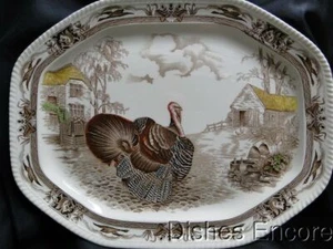 Johnson Brothers Barnyard King, Türkei: Ovale Servierplatte, 20 1/4", wie abgebildet - Bild 1 von 12