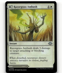 FOIL - MTG Razorgrass Ambush #238 - Modern Horizons 3 - Picture 1 of 1