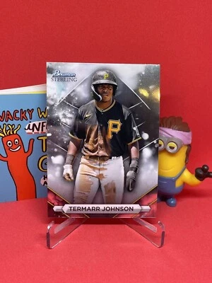 2023 Bowman Sterling Termarr Johnson #BSP-73 Pittsburgh Pirates - Image 1 of 2