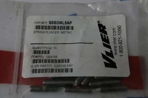 Vlier Federnder Druckknopf, metrisch - SSSDML5AP Menge 10 Rabatt - Bild 1 von 2