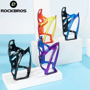 ROCKBROS Bike Water Bottle Holder Ultra-Light Bicycle Bottle Cages w/Screws Tool - Photo 1 sur 17
