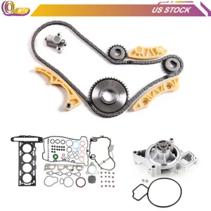 For 07-08 Chevrolet Cobalt 2.2L DOHC Full Gasket Set Timing Chain Kit Water Pump - Picture 1 of 12