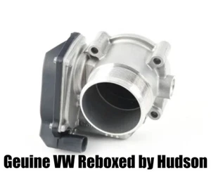 Genuine VW Throttle Body Reboxed by Hudson VOLKSWAGEN OE Part # 06F133062T - Foto 1 di 4