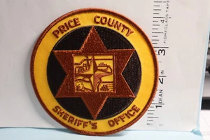 police patch PRICE COUNTY SHERIFF WISCONSIN - Bild 1 von 1