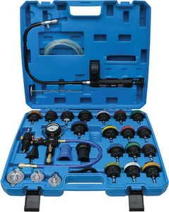 BGS 8098 Kühlsystem Abdrücksatz Befüllgerät 28-tlg Prüfgerät entlüften abdrücken - Bild 1 von 6