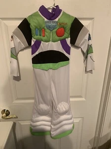 Disney Toy Story Buzz Lightyear Bodysuit W/ Hood Costume Child Size Small 4-6 V4 - Picture 1 of 12