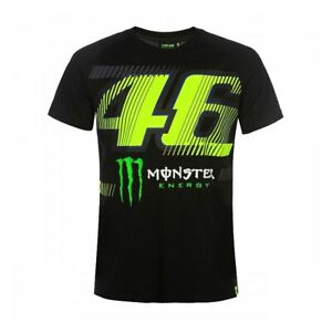 New. Size XL VR46 MONZA Monster official Valentino Rossi M1 Yamaha Black T-Shirt