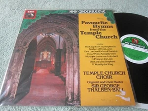 Favourite Hymns From The Temple Church Temple Church Choir Compilation LP Album - Picture 1 of 6