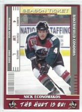 2005-06 Bakersfield Condors (ECHL) Nick Economakos