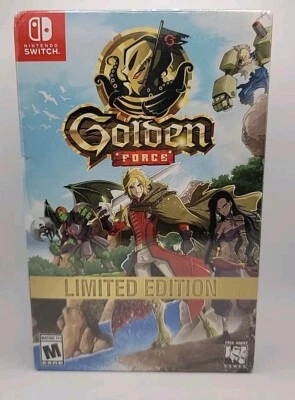 Golden Force Limited Edition - Nintendo Switch #783/2000-FAST SHIPPING!! - Image 1 of 4