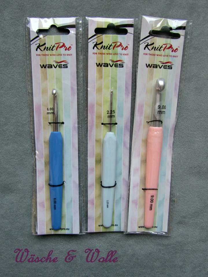 KnitPro Waves Aluminium Häkelnadel